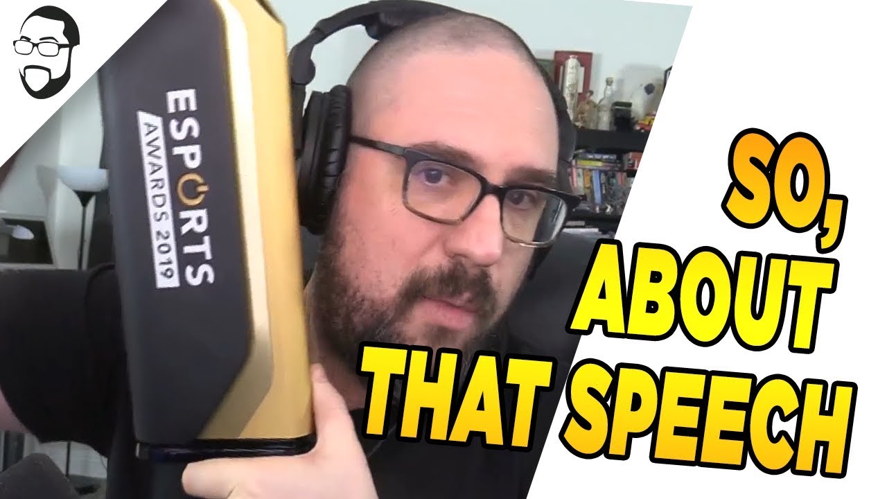 Richard Lewis Talks About The Esports Awards Speech RLewisReports
